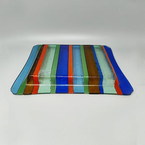 1960s Astonishing Tray By Dogi in Murano Glass. Made in Italy Madinteriorart by Maden