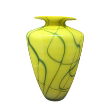 Load image into Gallery viewer, 1960s Astonishing Yellow Vase By Dogi in Murano Glass. Made in Italy Vasi e fioriere Madinteriorart by Maden
