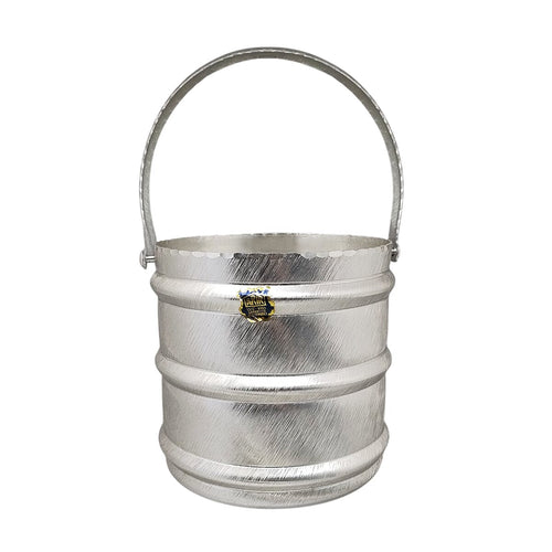 1960s Elegant Champagne Ice Bucket by Arir in Aluminium. Made in Italy Madinteriorart by Maden