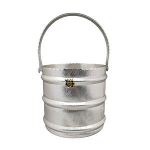 1960s Elegant Champagne Ice Bucket by Arir in Aluminium. Made in Italy Madinteriorart by Maden