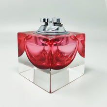 Load image into Gallery viewer, 1960s Flavio Poli Murano Sommerso Glass Table Lighter. Made in Italy Madinteriorart by Maden
