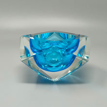 Load image into Gallery viewer, 1960s Gogeous Blue Ashtray or Catchall by Flavio Poli for Seguso. Made in Italy Madinteriorart by Maden
