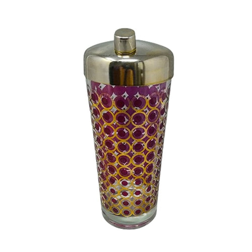 1960s Gorgeous American Cocktail Shaker. Made in U.S.A. Madinteriorart by Maden