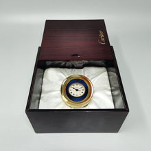 Load image into Gallery viewer, 1960s Gorgeous Cartier Desk Travel Alarm Clock Pendulette. Made in Swiss Madinteriorart by Maden
