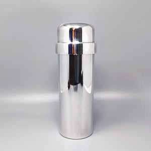 1960s Gorgeous Cocktail Shaker in Silver Plated by P.M. Made in Italy Madinteriorart by Maden