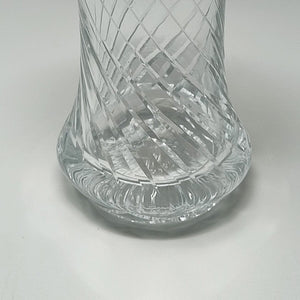 1960s Gorgeous Cut Crystal Cocktail Shaker. Made in Italy Madinteriorart by Maden