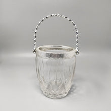 Load image into Gallery viewer, 1960s Gorgeous Cut Crystal Cocktail Shaker with Ice Bucket by Arir. Made in Italy. Madinteriorart by Maden
