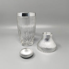 Load image into Gallery viewer, 1960s Gorgeous Cut Crystal Cocktail Shaker with Ice Bucket by Arir. Made in Italy. Madinteriorart by Maden
