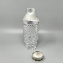 Load image into Gallery viewer, 1960s Gorgeous Cut Crystal Cocktail Shaker with Ice Bucket by Arir. Made in Italy. Madinteriorart by Maden
