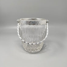 Load image into Gallery viewer, 1960s Gorgeous Cut Crystal Cocktail Shaker with Ice Bucket by Arir. Made in Italy. Madinteriorart by Maden
