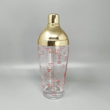 Load image into Gallery viewer, 1960s Gorgeous Glass Cocktail Shaker. Made in Italy Madinteriorart by Maden
