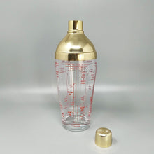 Load image into Gallery viewer, 1960s Gorgeous Glass Cocktail Shaker. Made in Italy Madinteriorart by Maden
