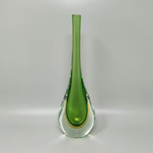 Load image into Gallery viewer, 1960s Gorgeous Green and Yellow Vase By Flavio Poli Madinteriorart by Maden
