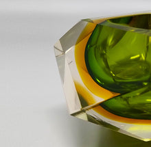 Load image into Gallery viewer, 1960s Gorgeous Green Ashtray or Catch-All By Flavio Poli for Seguso Madinteriorart by Maden
