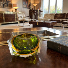 Load image into Gallery viewer, 1960s Gorgeous Green Ashtray or Catch-All By Flavio Poli for Seguso Madinteriorart by Maden
