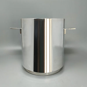 1960s Gorgeous Ice Bucket by Lino Sabattini for Christofle in Silver Plated. Made in Italy Madinteriorart by Maden