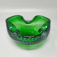 Load image into Gallery viewer, 1960s Gorgeous Large Green Ashtray or Catchall by Flavio Poli for Seguso. Made in Italy Madinteriorart by Maden

