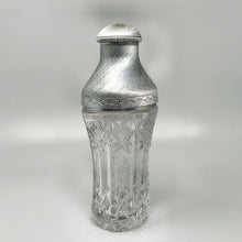 Load image into Gallery viewer, 1960s Italian Mid-Century Cut Crystal &amp; Brushed Metal Cocktail Set by Arir Madinteriorart by Maden
