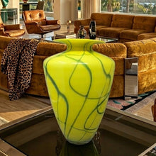 Load image into Gallery viewer, 1960s Large Mid-Century Murano Glass Statement Vase by Dogi Vasi e fioriere Madinteriorart by Maden
