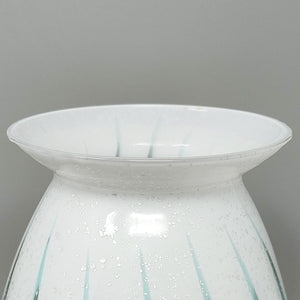 1960s Luxury Handrafted Vase in Murano Glass. Made in Italy Madinteriorart by Maden