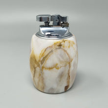 Load image into Gallery viewer, 1960s Mid-Century Modern Italian Onyx Smoking Set with Table Lighter &amp; Ashtray Madinteriorart by Maden
