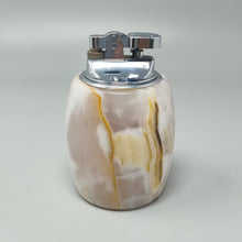 Load image into Gallery viewer, 1960s Mid-Century Modern Italian Onyx Smoking Set with Table Lighter &amp; Ashtray Madinteriorart by Maden
