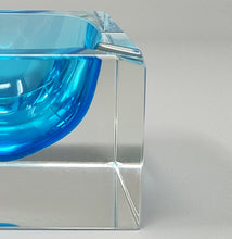 Load image into Gallery viewer, 1960s Stunning Blue Ashtray or Catchall By Flavio Poli for Seguso. Made in Italy Madinteriorart by Maden
