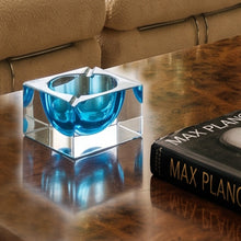 Load image into Gallery viewer, 1960s Stunning Blue Ashtray or Catchall By Flavio Poli for Seguso. Made in Italy Madinteriorart by Maden
