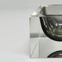 Load image into Gallery viewer, 1960s Stunning Grey Ashtray or Catchall By Flavio Poli for Seguso. Made in Italy Madinteriorart by Maden
