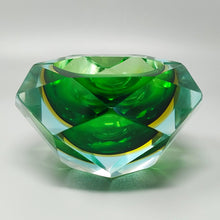 Load image into Gallery viewer, 1960s Stunning Large Green and Yellow Ashtray/Bowl/Catchall By Flavio Poli for Seguso Madinteriorart by Maden
