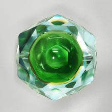 Load image into Gallery viewer, 1960s Stunning Large Green and Yellow Ashtray/Bowl/Catchall By Flavio Poli for Seguso Madinteriorart by Maden
