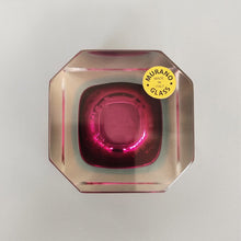 Load image into Gallery viewer, 1960s Stunning Murano Pink/Blue Ashtray or Catch-All By Flavio Poli for Seguso Madinteriorart by Maden
