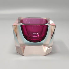 Load image into Gallery viewer, 1960s Stunning Murano Pink/Blue Ashtray or Catch-All By Flavio Poli for Seguso Madinteriorart by Maden
