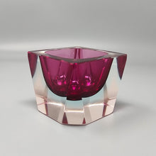 Load image into Gallery viewer, 1960s Stunning Murano Pink/Blue Ashtray or Catch-All By Flavio Poli for Seguso Madinteriorart by Maden
