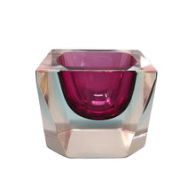 Load image into Gallery viewer, 1960s Stunning Murano Pink/Blue Ashtray or Catch-All By Flavio Poli for Seguso Madinteriorart by Maden
