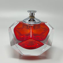 Load image into Gallery viewer, 1960s Stunning Red Table Lighter in Murano Sommerso Glass By Flavio Poli for Seguso Madinteriorart by Maden
