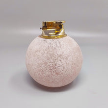 Load image into Gallery viewer, 1960s Stunning Table Lighter in Murano Frosted Glass by Paolo Traversi. Made in Italy Madinteriorart by Maden
