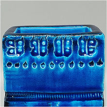 Load image into Gallery viewer, 1960s Stunning Vase by Aldo Londi for Bitossi "Blue Rimini Collection" Madinteriorartshop by Maden
