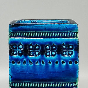 1960s Stunning Vase by Aldo Londi for Bitossi "Blue Rimini Collection" Madinteriorartshop by Maden