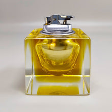 Load image into Gallery viewer, 1960s Stunning Yellow Table Lighter in Murano Sommerso Glass By Flavio Poli for Seguso Madinteriorart by Maden
