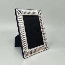 Load image into Gallery viewer, 1970s Gorgeous Photo Frame in Silver Plated with Glass. Made in Italy
