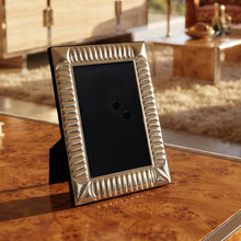 Load image into Gallery viewer, 1970s Gorgeous Photo Frame in Silver Plated with Glass. Made in Italy
