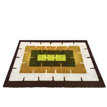 Load image into Gallery viewer, 1970s Gorgeous Geometric Space Age Rug in Wool. Made in Italy
