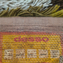Load image into Gallery viewer, 1970s Gorgeous Space Age Luxury Rug by Desso with Original Label.
