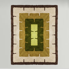 Load image into Gallery viewer, 1970s Gorgeous Geometric Space Age Rug in Wool. Made in Italy
