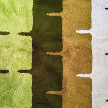 Load image into Gallery viewer, 1970s Gorgeous Geometric Space Age Rug in Wool. Made in Italy
