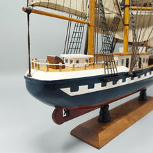 Load image into Gallery viewer, 1970s Astonishing Belem Model Ship. Handmade. Made in England Madinteriorart by Maden
