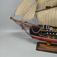 Load image into Gallery viewer, 1970s Astonishing Bergantin Siglo XVIII Model Ship. Handmade. Made in England Madinteriorart by Maden
