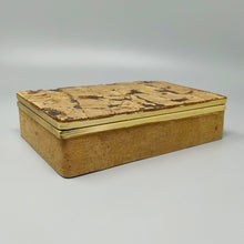 Load image into Gallery viewer, 1970s Astonishing Box Crafted From Sardinian Cork. Made in Italy Madinteriorart by Maden
