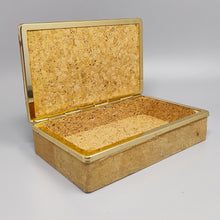 Load image into Gallery viewer, 1970s Astonishing Box Crafted From Sardinian Cork. Made in Italy Madinteriorart by Maden
